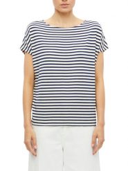 S.Oliver Koszulka Kobiety wiskoza niebieski, 40. Niebieskie t-shirty damskie S.Oliver, s, bez wzorów, z dzianiny, bez kołnierzyka. Za 89.95 zł.