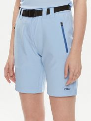 CMP Szorty sportowe 3T51146 Błękitny Regular Fit. Niebieskie spodenki sportowe damskie CMP, z syntetyku, trekkingowe. Za 199.99 zł.