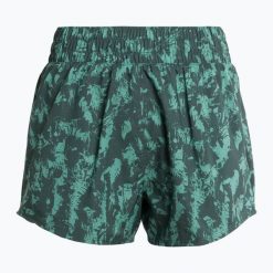 Spodenki damskie Nike One Dri-Fit High-Waisted 3" Brief-Lined. Zielone spodenki sportowe damskie Nike, bez wzorów, sportowe. Za 189.99 zł.
