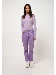 AUTHENTIC CASHMERE Kaszmirowy sweter "Bella" w kolorze fioletowym rozmiar: L. Różowe swetry klasyczne damskie AUTHENTIC CASHMERE, l, z kaszmiru, bez kołnierzyka. Za 380.45 zł.