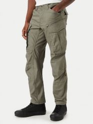 G-Star Raw Spodnie materiałowe Rovic D02190-D387 Zielony Tapered Fit. Zielone spodnie materiałowe męskie G-Star Raw, bez wzorów, z bawełny, retro. Za 432.99 zł.