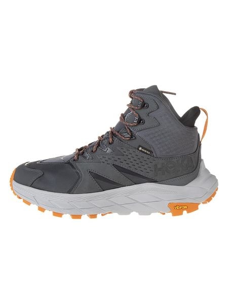HOKA ONE ONE Skórzane buty trekkingowe "Anacapa" w kolorze szarym rozmiar: 42. Szare buty trekkingowe męskie Hoka One One, z gore-texu, bez zapięcia, outdoorowe, gore-tex. Za 300.08 zł.