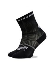 Compressport Skarpety długie Pro Marathon V 2.0 SMCU3789002 Czarny. Czarne skarpetki męskie Compressport, bez wzorów, z syntetyku. Za 99.99 zł.