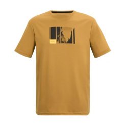 T-shirt Męski Wspinaczka Górska Fingal. Zielone t-shirty męskie Regatta, l, bez wzorów, z jersey, bez kołnierzyka. Za 75.99 zł.