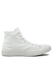 Converse Trampki Chuck Taylor All Star Classic 1U646 Biały. Białe trampki i tenisówki męskie Converse, bez wzorów, z materiału, bez zapięcia. Za 249.99 zł.
