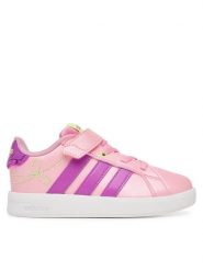 Adidas Sneakersy Grand Court 3.0 Girls Shoes Infant KI1757 Różowy. Czerwone buty sportowe dziewczęce Adidas, bez wzorów, ze skóry, bez zapięcia. Za 139.99 zł.