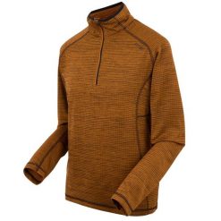 Bluza treningowa z zamkiem błyskawicznym 1/4 Regatta Yonder II. Brązowe bluzy bez kaptura męskie Regatta, m, z elastanu. Za 180.50 zł.