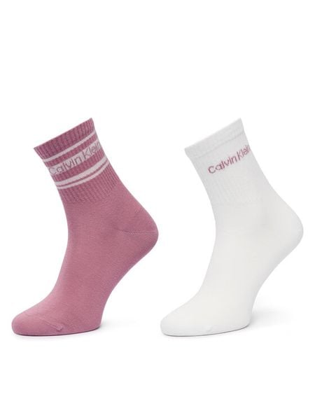 Calvin Klein Skarpety długie 701241453 Kolorowy. Skarpetki damskie CALVIN KLEIN, bez wzorów, z bawełny. Za 64.99 zł.