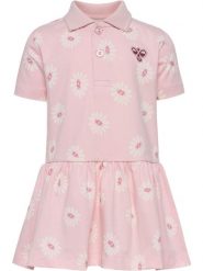 Sukienka dziewczęca Hummel Mini Reg Flower. Czerwone sukienki dziewczęce HUMMEL, bez wzorów, z bawełny, bez ramiączek, krótkie. Za 150.50 zł.
