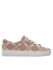 MICHAEL Michael Kors Tenisówki Keaton 43R4KTFS1Y Różowy. Czerwone trampki i tenisówki damskie MICHAEL Michael Kors, bez wzorów, z materiału. Za 449.99 zł.