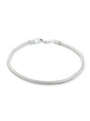 CHARM'S Srebrna bransoletka rozmiar: 19 cm. Szare bransoletki damskie CHARM'S, srebrne. Za 131.74 zł.