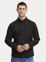 Blend Koszula 20716243 Czarny Regular Fit. Czarne koszule męskie Blend, l, bez wzorów, z bawełny, bez kołnierzyka, bez ramiączek. Za 139.99 zł.