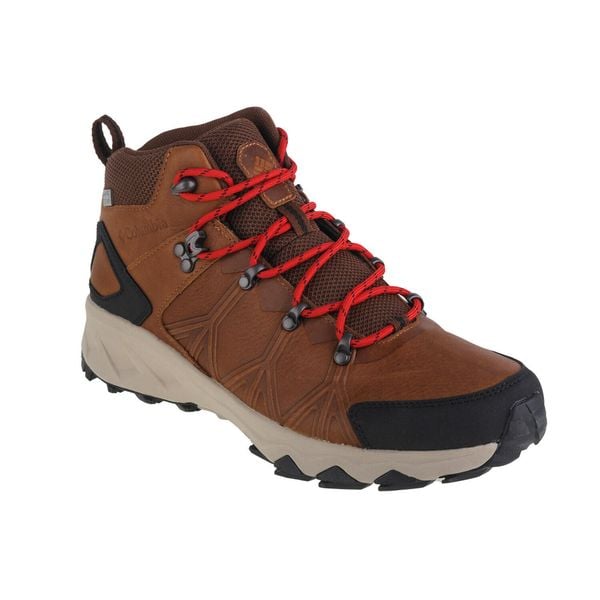 Buty do chodzenia męskie Columbia Peakfreak Ii Mid Outdry. Brązowe buty trekkingowe męskie Columbia, z gumy, za kostkę, bez zapięcia, trekkingowe. Za 449.99 zł.