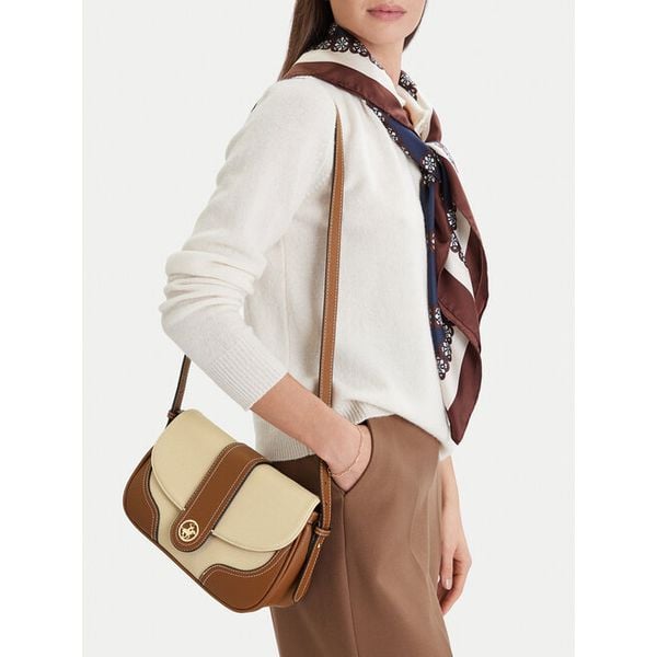 Torebka Beverly Hills Polo Club. Brązowe listonoszki damskie Beverly Hills Polo Club, bez wzorów, bez dodatków. Za 179.99 zł.