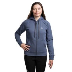 Bluza trekkingowa damska Flow 3 W Hoody Women. Niebieskie bluzy bez kaptura damskie WILD COUNTRY, s. Za 279.99 zł.