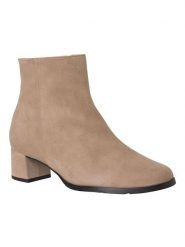 HASSIA Skórzane botki "Milano" w kolorze beżowym rozmiar: 40. Brązowe botki damskie HASSIA, ze skóry, eleganckie, bez obcasa, bez zapięcia. Za 404.99 zł.