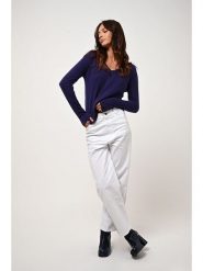 AUTHENTIC CASHMERE Kaszmirowy sweter "Galise" w kolorze fioletowym rozmiar: XL. Różowe swetry klasyczne damskie AUTHENTIC CASHMERE, xl, z kaszmiru, bez kołnierzyka. Za 396.88 zł.