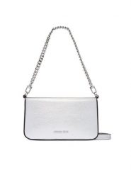 MICHAEL Michael Kors Torebka Bryant 32S5SYTC5M Srebrny. Szare torebki klasyczne damskie MICHAEL Michael Kors, bez wzorów, ze skóry, bez dodatków. Za 789.99 zł.