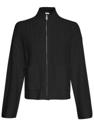 MOSS COPENHAGEN Kardigan "Blithe" w kolorze czarnym rozmiar: M/L. Czarne kardigany damskie MOSS COPENHAGEN, l, bez wzorów, z poliamidu. Za 210.81 zł.