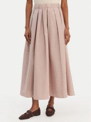 Weekend Max Mara Spódnica trapezowa Curvato 2615101051 Różowy Regular Fit. Czerwone spódniczki damskie Weekend Max Mara, bez wzorów, z syntetyku, trapezowe. Za 989.99 zł.