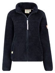 Geographical Norway Kurtka polarowa "Upaz" w kolorze granatowym rozmiar: XXL. Niebieskie kurtki damskie Geographical Norway, xxl, bez wzorów, z polaru, bez kaptura. Za 87.19 zł.