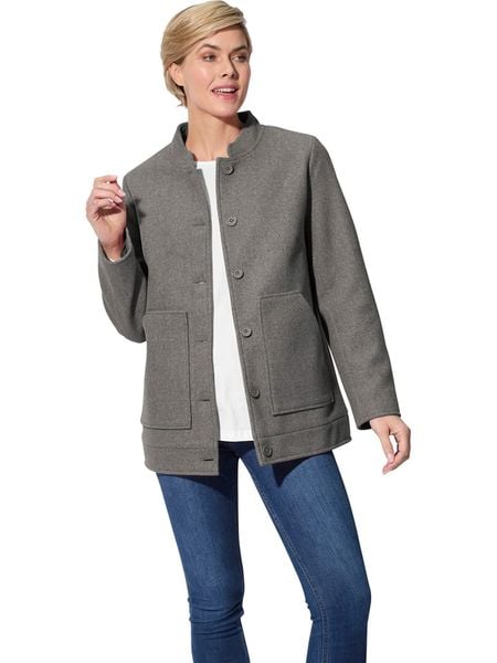 WITT WEIDEN Kurtka przejściowa w kolorze szarym rozmiar: 46. Szare kurtki damskie WITT WEIDEN, bez wzorów, bez kaptura. Za 56.99 zł.