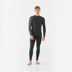 Bielizna męska VIKING Mounti Man Set Merino. Szara bielizna termoaktywna męska VIKING, l, bez wzorów, z materiału. Za 379.90 zł.