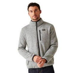 Męska Bluza Polarowa Barlee Marl Z Pełnym Zamkiem Błyskawicznym. Czarne bluzy z kapturem męskie Regatta, m, z dzianiny. Za 152.99 zł.