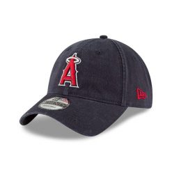 Czapka z daszkiem New Era MLB Los Angeles Angels. Niebieskie czapki męskie New Era, bez wzorów, casualowe. Za 177.00 zł.
