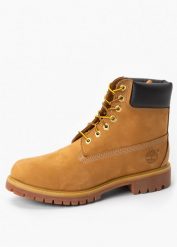 Trapery męskie Timberland 6 INCH LACE UP WATERPROOF BOOT. Brązowe buty zimowe męskie Timberland, bez zapięcia. Za 796.99 zł.