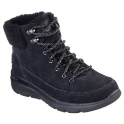 Buty do chodzenia damskie Skechers Glacial Ultra Woodlands. Czarne obuwie trekkingowe damskie Skechers. Za 405.00 zł.