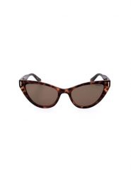 Polaroid Damskie okulary przeciwsłoneczne w kolorze brązowym rozmiar: 52. Brązowe okulary przeciwsłoneczne damskie Polaroid. Za 166.88 zł.