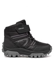 Geox Kozaki J Himalaya Boy B Abx J46FRD 050FU C9999 S Czarny. Czarne buty zimowe chłopięce Geox, ze skóry, bez zapięcia. Za 229.99 zł.