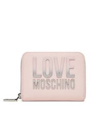 LOVE MOSCHINO Portfel JC5732PP0MKD0601 Różowy. Czerwone portfele damskie Love Moschino, bez wzorów, ze skóry. Za 339.99 zł.