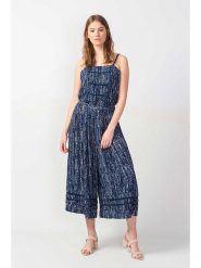 SKFK Top "Maiama" w kolorze granatowym rozmiar: 40. Niebieskie topy damskie SKFK, bez wzorów, z wiskozy, bez kołnierzyka. Za 43.99 zł.