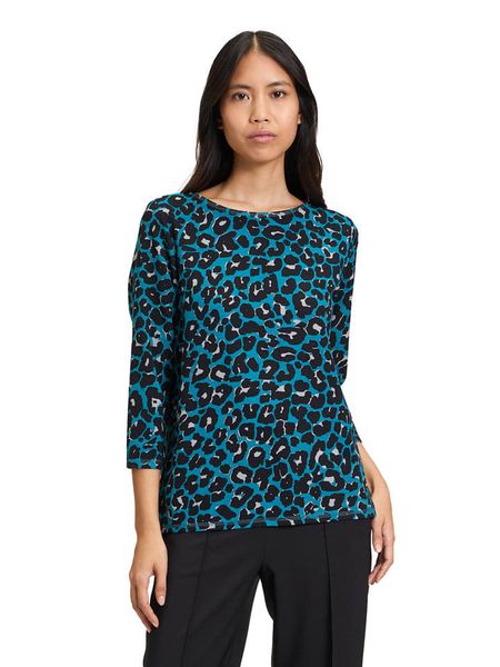 Betty Barclay Bluza w kolorze czarno-turkusowym rozmiar: 40. Czarne bluzy bez kaptura damskie Betty Barclay. Za 104.64 zł.