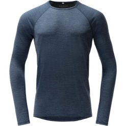 Bluza termoaktywna Devold Endurance Merino 130 Shirt. Niebieskie bluzy bez kaptura męskie Devold, m, z materiału. Za 357.49 zł.