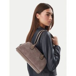 Torebka KARL LAGERFELD. Szare torebki klasyczne damskie Karl Lagerfeld, bez wzorów, bez dodatków. Za 1,099.00 zł.
