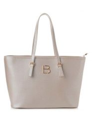 Lucky Bees Shopper bag w kolorze beżowym - 42 x 25 x 15 cm rozmiar: onesize. Brązowe shopper bag damskie Lucky Bees, bez wzorów, z materiału, na ramię, bez dodatków. Za 149.31 zł.