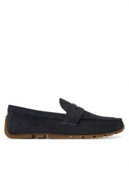 Clarks Mokasyny Corsley Bar 26184514 Granatowy. Niebieskie mokasyny męskie Clarks, ze skóry. Za 389.99 zł.