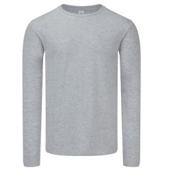 Męska Koszulka Z Długim Rękawem Iconic 150 Plain Classic. Szare koszulki męskie z długim rękawem Fruit of the Loom, m. Za 48.99 zł.