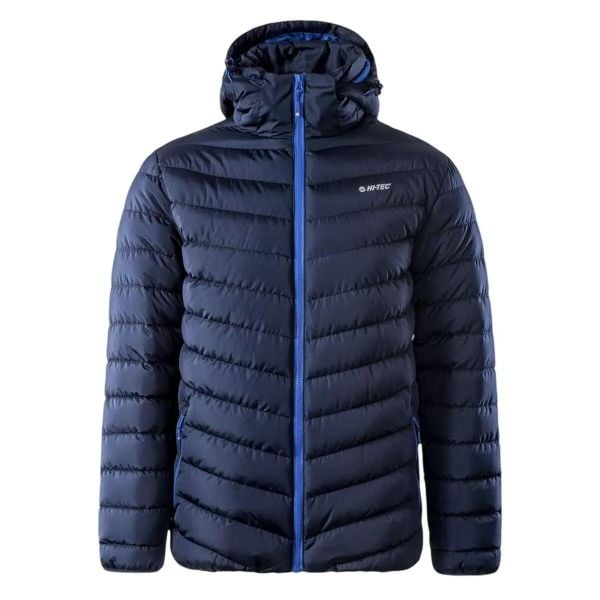 Męska Kurtka Michos. Niebieskie kurtki męskie Hi-tec, m, bez wzorów, z materiału, z kapturem. Za 338.99 zł.