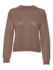 Vero Moda Sweter w kolorze brązowym rozmiar: S. Brązowe swetry klasyczne damskie Vero Moda, s, bez kołnierzyka. Za 48.28 zł.