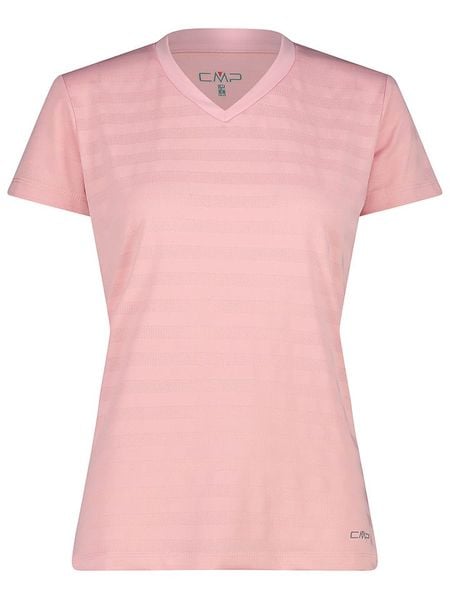 Cmp Koszulka funkcyjna w kolorze jasnoróżowym rozmiar: 38. Różowe bluzki sportowe damskie CMP, z materiału, bez kołnierzyka, bez ramiączek. Za 70.41 zł.