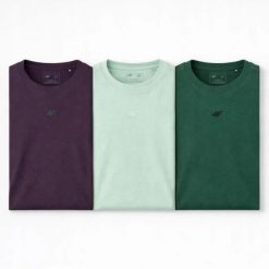 T-SHIRT MĘSKI 4F KOSZULKA LIMITOWANA KOMPLET ZESTAW 3 SZTUKI XXL M3947 SS26. T-shirty sportowe męskie 4f, m, z bawełny, bez ramiączek, na fitness i siłownię. Za 113.50 zł.