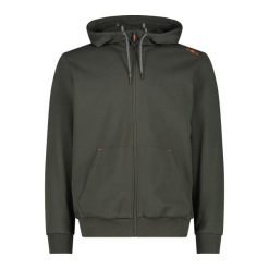 Bluza męska turystyczna CMP 31D4317. Zielone bluzy bez kaptura męskie CMP, m. Za 308.00 zł.