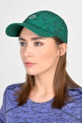 Czapka z daszkiem do biegania Unisex Nessi Sportswear. Zielone czapki męskie NESSI SPORTSWEAR, bez wzorów, z elastanu. Za 279.00 zł.