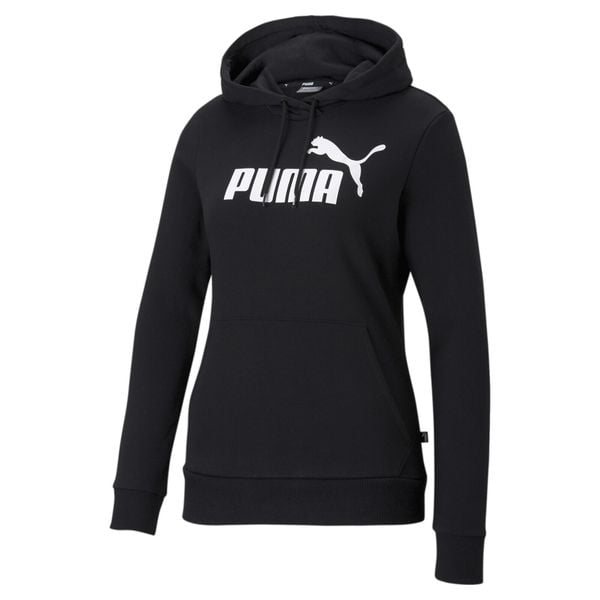 Bluza damska Puma ESS Logo Hoodie TR czarna. Białe bluzy bez kaptura damskie Puma, m. Za 248.08 zł.