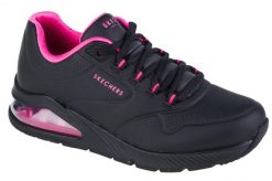 Buty sportowe Sneakersy damskie, Skechers Uno 2 - 2nd Best. Czarne buty sportowe na co dzień damskie Skechers, bez wzorów, z materiału, trekkingowe. Za 385.00 zł.