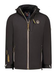 Geographical Norway Kurtka softshellowa "Tabim" w kolorze czarnym rozmiar: M. Czarne kurtki outdoor męskie Geographical Norway, m, bez wzorów, bez kaptura. Za 197.63 zł.